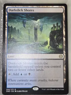 MTG Darkslick Shores Phyrexia: All Will Be One 250/271 Regular Rare - Image 2