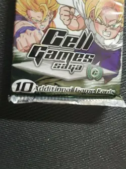 SCORE Dragon Ball Z DBZ Trading Card Game Cell Games Saga 1 Booster Pack Sealed - Image 3