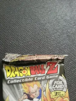 SCORE Dragon Ball Z DBZ Trading Card Game Cell Games Saga 1 Booster Pack Sealed - Image 4