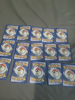Pokemon Card Vintage Lot 15 Cards 2004 2005 Cards Mp- Heavily Played - Image 2