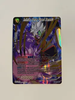 Dragon Ball Super Card Game - BT2-058 SPR - Infinite Force Fused Zamasu NM - Image 1