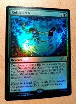 MTG Magic: # FOIL # Kultivieren,Cultivate, DEUTSCH, Landervorteil, Ramp - Image 1