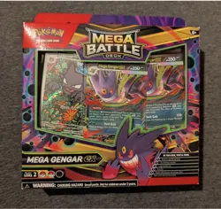 Pokemon TCG Mega Battle Deck Mega Gengar ex Sealed Inhand - Image 1