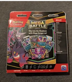 Pokemon TCG Mega Battle Deck Mega Gengar ex Sealed Inhand - Image 2