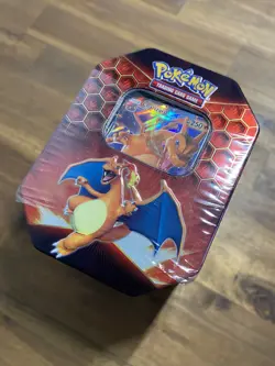 Pokemon Hidden Fates - Tin Box Charizard GX - ENG OVP - Image 2