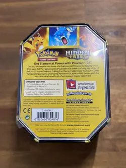 Pokemon Hidden Fates - Tin Box Charizard GX - ENG OVP - Image 4