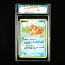 TQG 9.5 Mint+ 2005 Pokemon ENG Corphish #EX-DEOXYS 57/107 C - Image 1