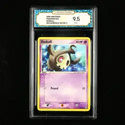 TQG 9.5 Mint+ 2005 Pokemon ENG Duskull #EX-EMERALD 46/106 C - Image 1