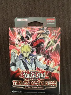 Yu-Gi-Oh! TCG: The Crimson King 1st Edition Structure Deck - Image 1