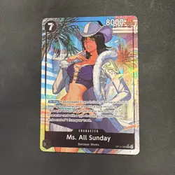 One Piece Ms. All Sunday OP14-084 SR Alternate Alt Art - Image 1