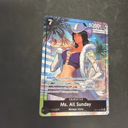 One Piece Ms. All Sunday OP14-084 SR Alternate Alt Art - Image 2