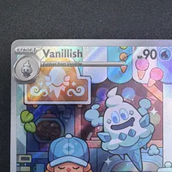 Vanillish 190/182 Paradox Rift Illustration Rare Mint Condition Pokemon TCG Card - Image 5