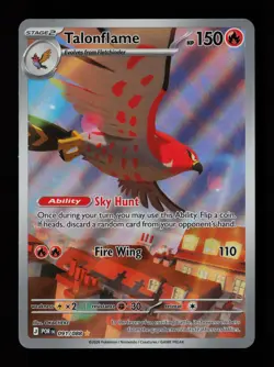 Talonflame 091/088 Holo ME03: Perfect Order Pokemon Card - Image 1