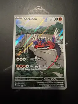 Koraidon 014 SV: Scarlet & Violet Promo Card Holofoil NM/MT Pokemon TCG Nintendo - Image 1