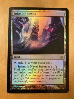 MBS Inkmoth Nexus Foil Magic the Gathering First Edition MTG Siege of - Image 1