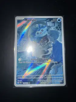 Pokemon TCG Mantyke Card 189/182 Sv04: Paradox Rift NM/Mint Condition - Image 1