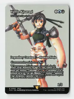 Yuffie Kisaragi FINAL FANTASY: Through the Ages Magic The Gathering MTG Card - Image 1