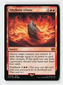 Nibelheim Aflame FINAL FANTASY Magic The Gathering MTG Card - Image 1