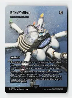 Luka Stadium FINAL FANTASY: Through the Ages Magic The Gathering MTG Card - Image 1