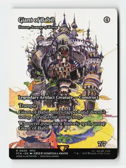 Giant of Babil FINAL FANTASY: Through the Ages Magic The Gathering MTG Card - Image 1