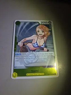Bandai One Piece CCG Nami OP15-108 Special Character Card 2000 Power 1 Cost - Image 2