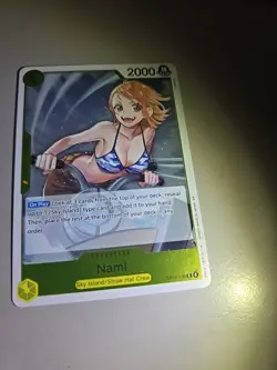 Bandai One Piece CCG Nami OP15-108 Special Character Card 2000 Power 1 Cost - Image 3