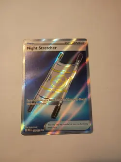 Pokemon TCG Night Stretcher 173/132 Secret Rare Mega Evolution Card NM Condition - Image 1