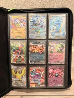 Pokemon Card Binder Collection Lot Charizard ex, Mewtwo ex, V And Ex + More - Image 1