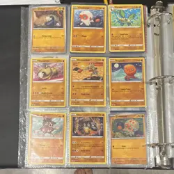 Pokemon TCG Charizard, Pikachu, Giratina Card Lot GX V EX Holo Foil Binder - Image 5
