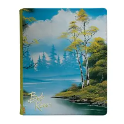 Bob Ross Lakeside Path - 9 Pocket Zip Binder - 360 Cards - Ultra Pro Brand New - Image 1