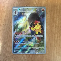 Armarouge 203/198 Scarlet & Violet Illustration Rare Pokemon Card NM - Image 1
