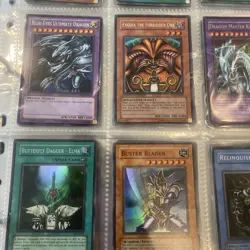 Yu-Gi-Oh All Vintage Binder 180 Cards + Original Playmats & Rule - Image 3