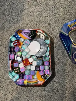 Pokemon TCG Bulk Lot 2000+ Cards Holos Reverse Holos + Dice Tin Mats Storage Box - Image 5