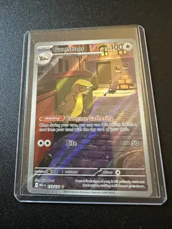 Pokemon Gumshoos 153/132 Mega Evolution Rare Holo Card w/ Top Loader - Image 1