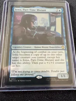 Irma, Part-Time Mutant Surge Foil TMNT MTG NM Unplayed - Image 3