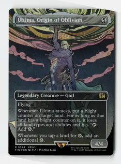 Ultima, Origin of Oblivion FOIL (Borderless) FINAL FANTASY Magic The Gathering - Image 1