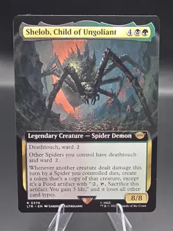 Shelob, Child of Ungoliant - Extended Art Light Play, English Magic the Gatherin - Image 1