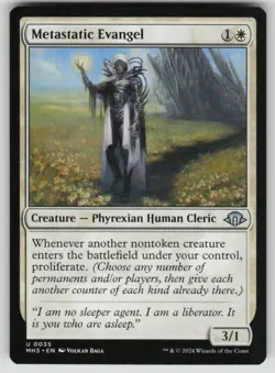 Metastatic Evangel Uncommon Modern Horizons 3 35 MTG Near Mint 2024 - Image 1
