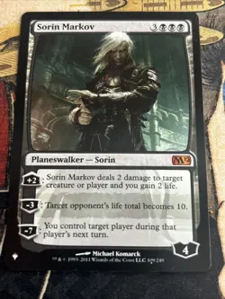 Sorin Markov - Magic 2012 - MTG Magic the Gathering - M/ NM - Image 1