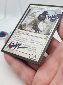 Hundred-Handed One ALTERED SIGNED WORD! (Not by Artist) Theros MTG *CCGHouse* - Image 4