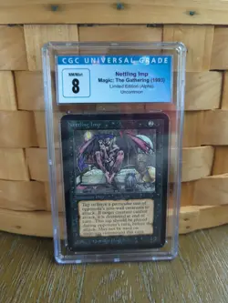 Nettling Imp Magic The Gathering 1993 Limited Edition Alpha CGC NM/MINT 8 - Image 1