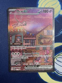 2023 POKEMON SVP EN-SV BLACK STAR PROMO 151 ULTRA-PREMIUM COLL #053 MEW Ex - Image 1