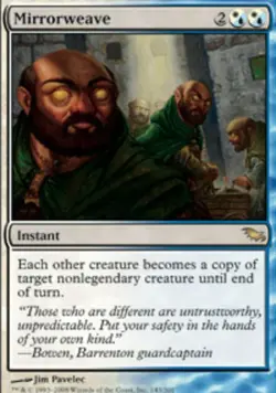 1 x Mirrorweave - Shadowmoor - Moderate Play - MTG - Image 1