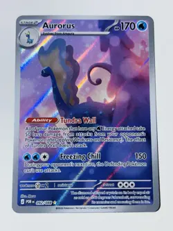 Aurorus 092/088 POR Foil Rare 170 HP 150 Power 3 Cost Ability Pokemon TCG - Image 1
