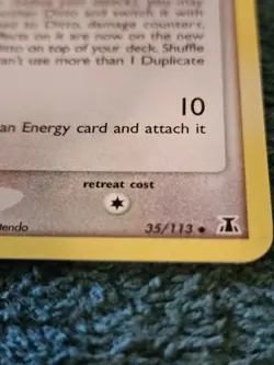 Pokemon Ditto Delta Species Non Holo 25/113 Unplayed - Image 2