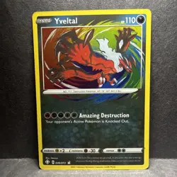Yveltal 046/072 Amazing Rare Shining Fates Pokemon Holo Near Mint - Image 1