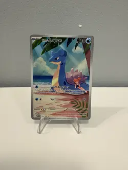Pokemon TCG Misty's Lapras Destined Rivals 194/182 Illustration Rare - Image 1