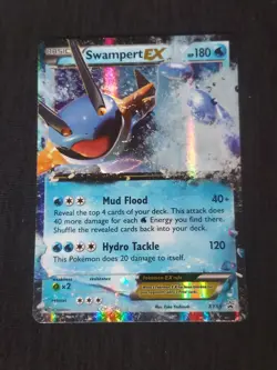 Pokemon 2015 TCG Swampert EX XY55 Holo Black Star Promo - Mint 💎 - Image 1
