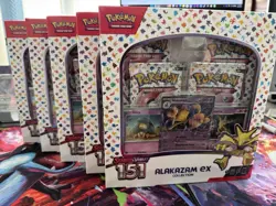 Pokemon TCG: Scarlet & Violet-151 Alakazam ex Collection Booster Box Lot Of 5 820650855269 - Image 1