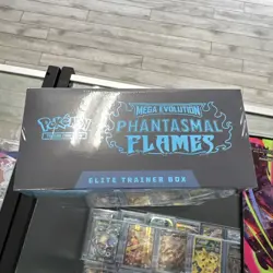 Pokemon Mega Evolution Phantasmal Flames Elite Trainer Box Factory Sealed ETB - Image 2